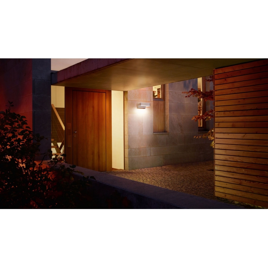 STEINEL 065690 - LED Outdoor-Wandleuchte mit Sensor L800 LED/7,5W/230V IP44