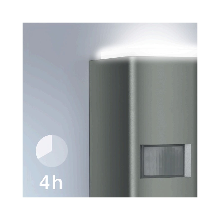 Steinel 067199 - LED-Außenwandleuchte mit Sensor L 930 S LED/9,3W/230V IP44 anthrazit