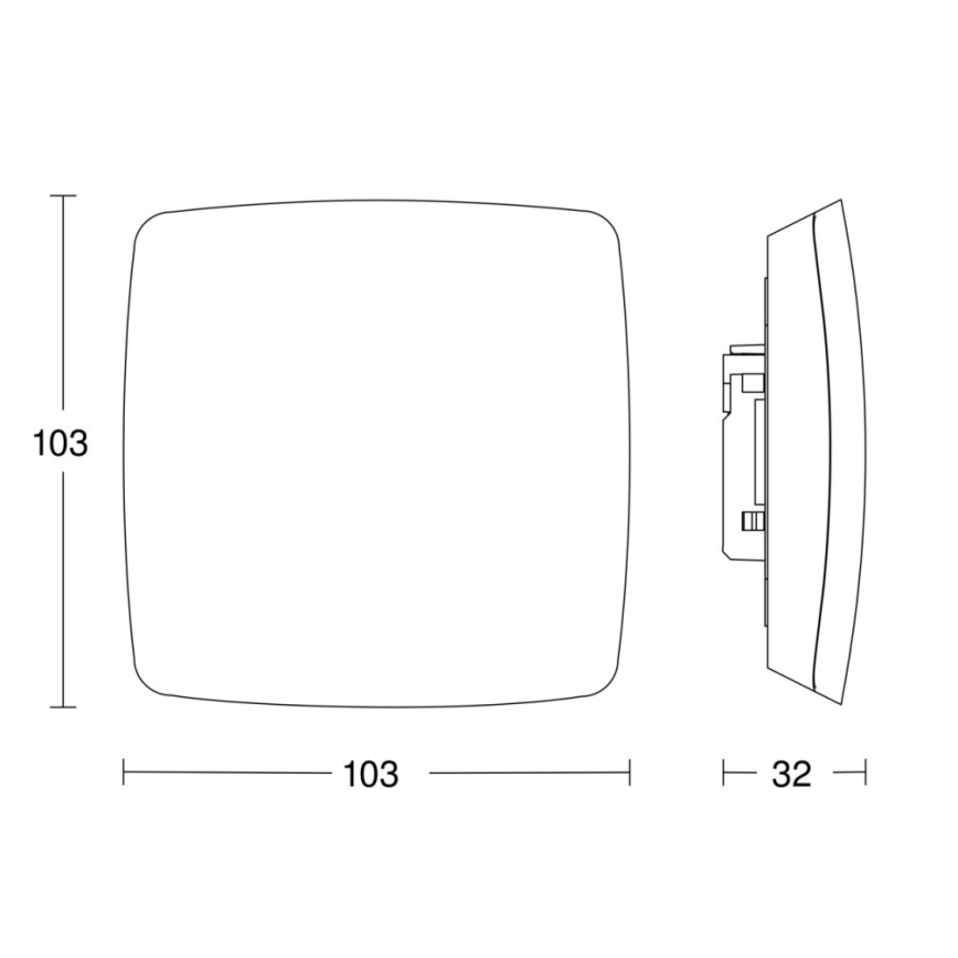 Steinel 068516 – Präsenzmelder TRUE PRESENCE KNX schwarz