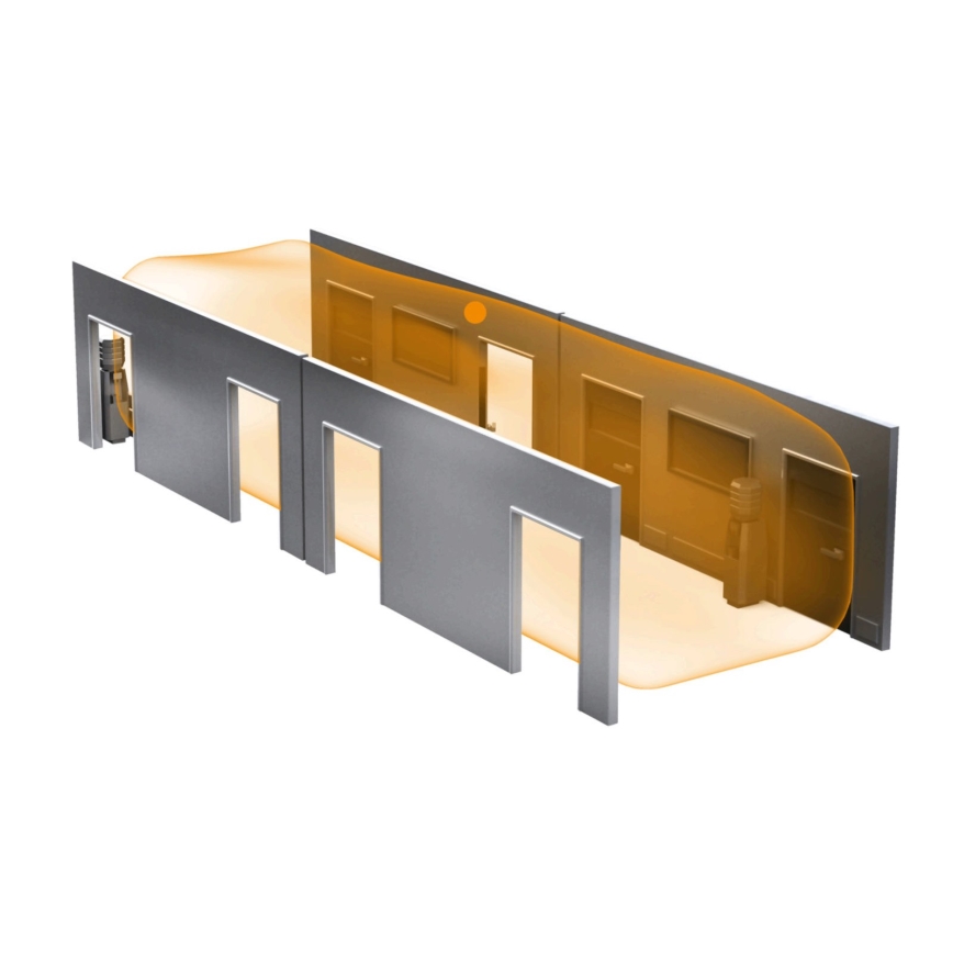 Steinel 079505 – Präsenzmelder Dual HF KNX weiß