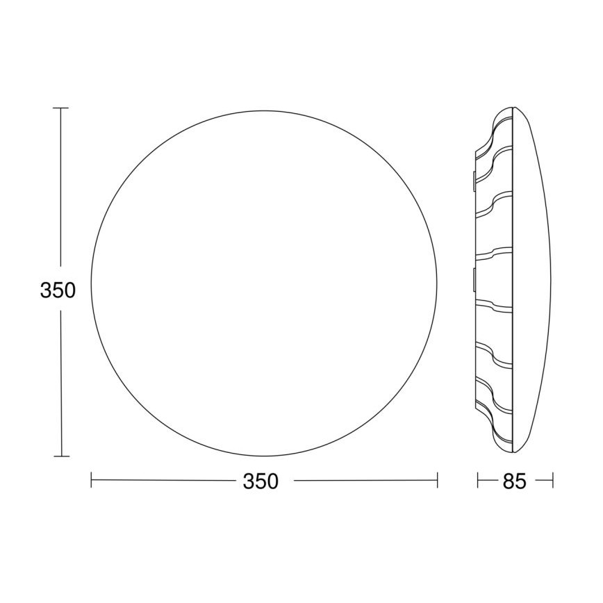 Steinel 079727 – SET 5x LED-Deckenleuchte mit Sensor RS PRO S30 SC LED/25,7W/230V 3000K