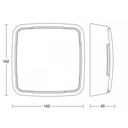 Steinel 081812 - Multisensor True Presence V2 DALI2-IPD AP weiß