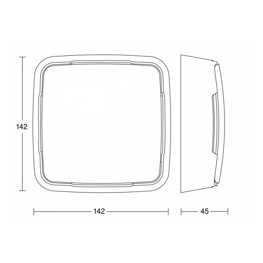Steinel 081812 - Multisensor True Presence V2 DALI2-IPD AP weiß