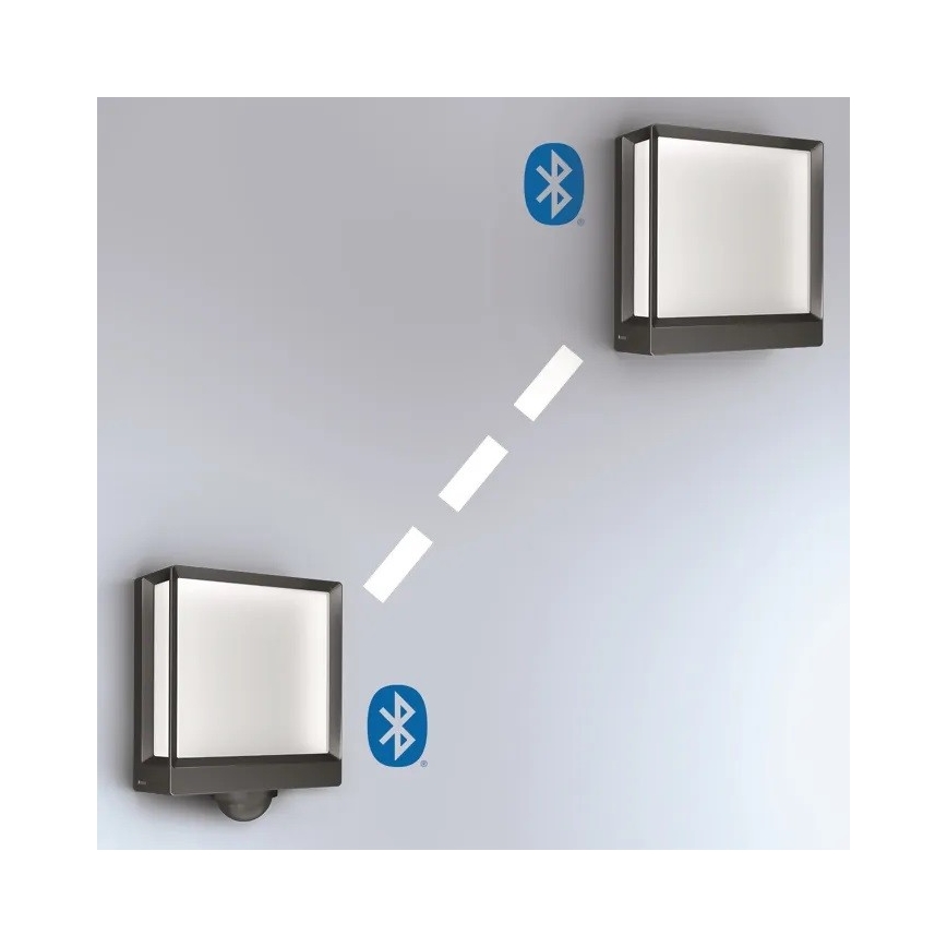 Steinel 085230 - Dimmbare LED-Wandleuchte  für den Außenbereich L40C LED/12,9W/230V IP54 anthrazit