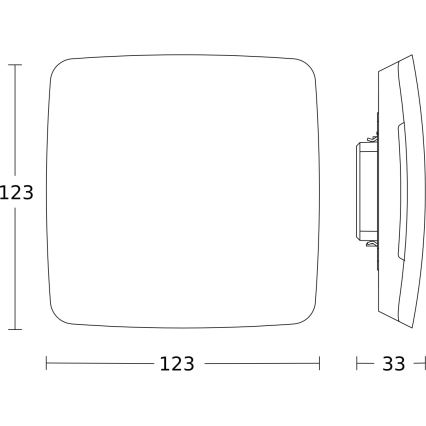 Steinel 086060 - Multisensor True Presence eingebaut KNX SW schwarz