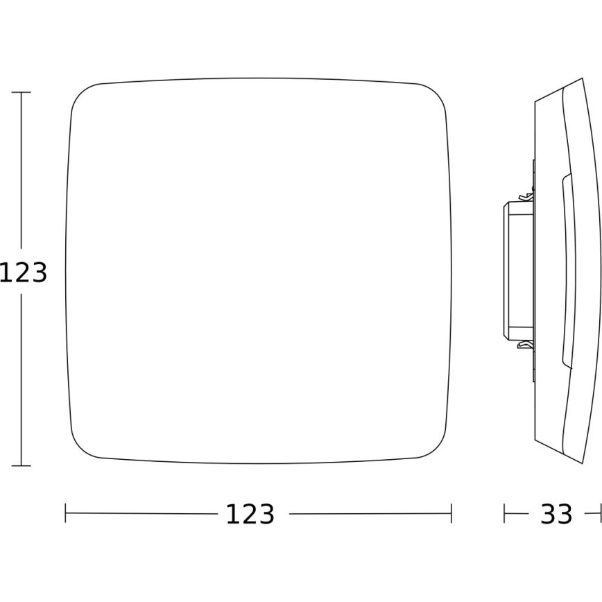 Steinel 086060 - Multisensor True Presence eingebaut KNX SW schwarz