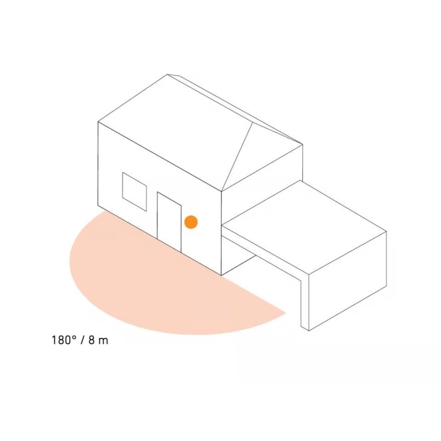 Steinel 087739 - LED Außen-Wandleuchte mit Sensor 2xGU10/14,5W/230V L 940SC IP44