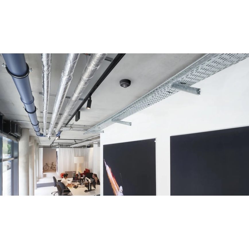 Steinel 087883 - Outdoor-Bewegungssensor mit Präsenzsensor PD-8 ECO COM1 360° IP54 schwarz