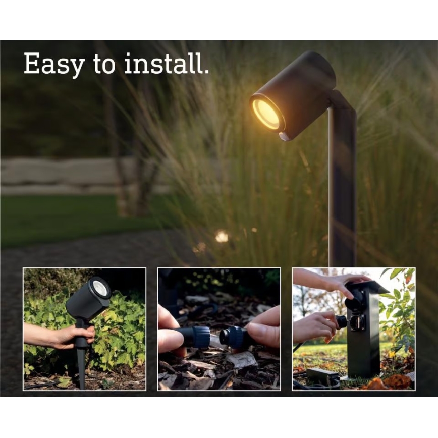 Steinel 089320 - LED RGBW Außenleuchte mit Sensor LED/7,9W/24V IP65