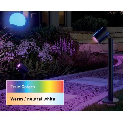 Steinel 089337 - LED RGBW Außenleuchte LED/7,9W/24V IP65