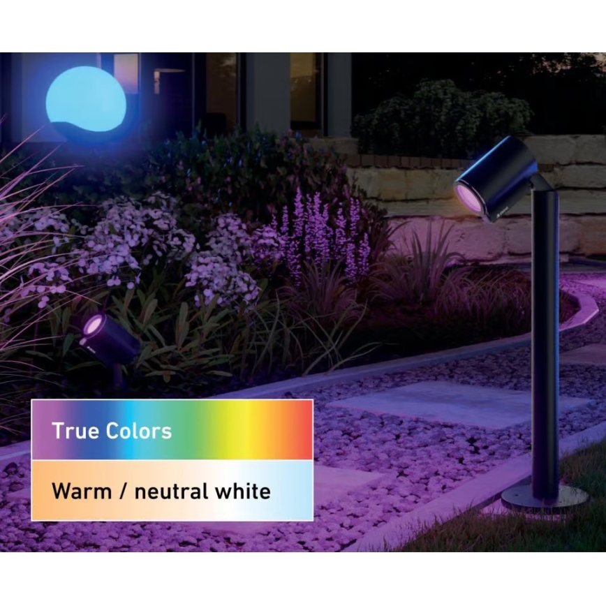 Steinel 089351 - LED RGBW Außenleuchte LED/7,9W/24V IP65