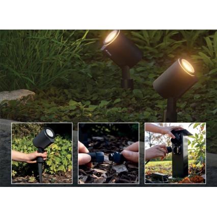 Steinel 089351 - LED RGBW Außenleuchte LED/7,9W/24V IP65