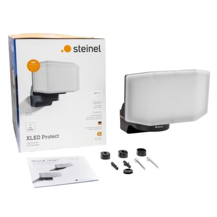 Steinel 090029 - LED-Strahler XLED PROTECT LED/13,6W/230V 3000K IP54 anthrazit