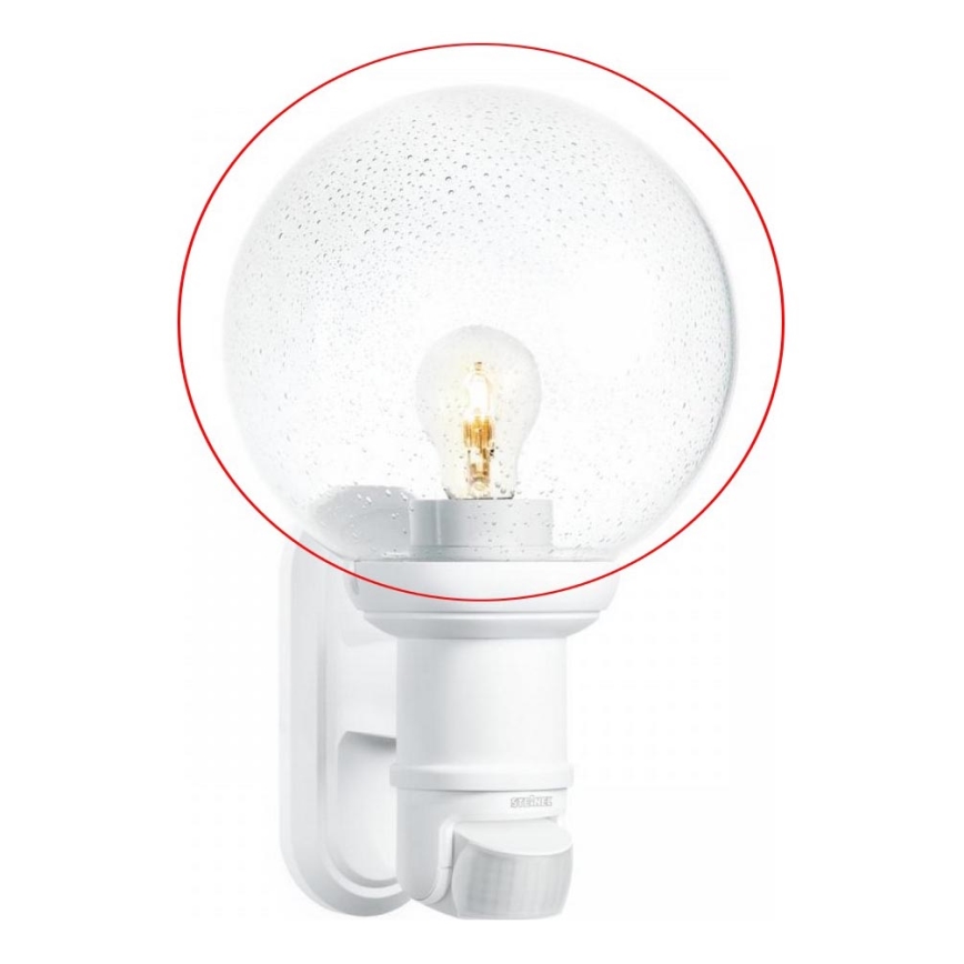 Steinel 1086417 - Ersatzglas für Wandleuchte L 70X/590/535/560/585