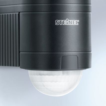 STEINEL 602710 - Infrarot-Wandsensor für den Außenbereich IS240 anthrazit IP54