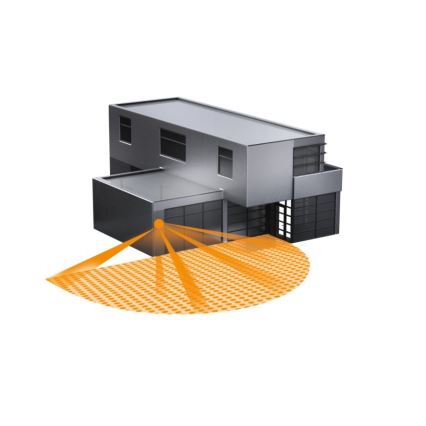 STEINEL 603717 - Infrarot-Außensensor IS 2180 2 schwarz IP54