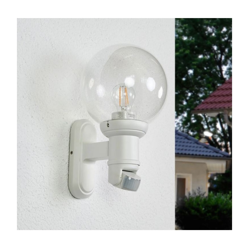 STEINEL 634315 - L 560 S weiß Sensor-Wandleuchte für Außen