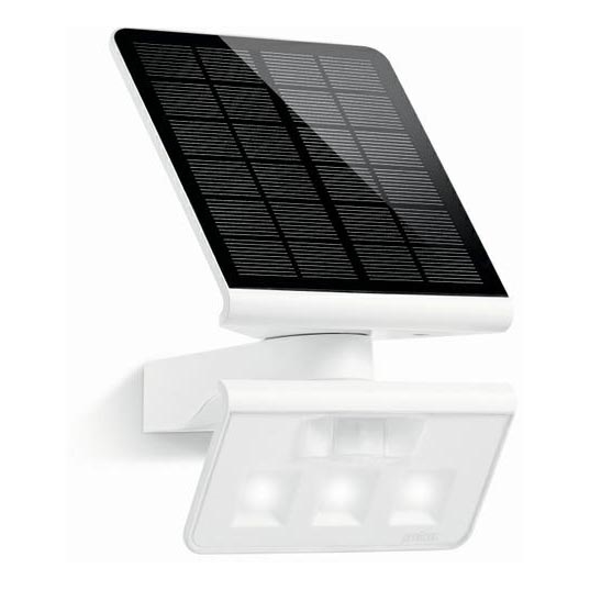 STEINEL 671006 - Solar-Sensor LED-Strahler XSolar L-S 0,5W/LED weiß IP44 2500 mAh