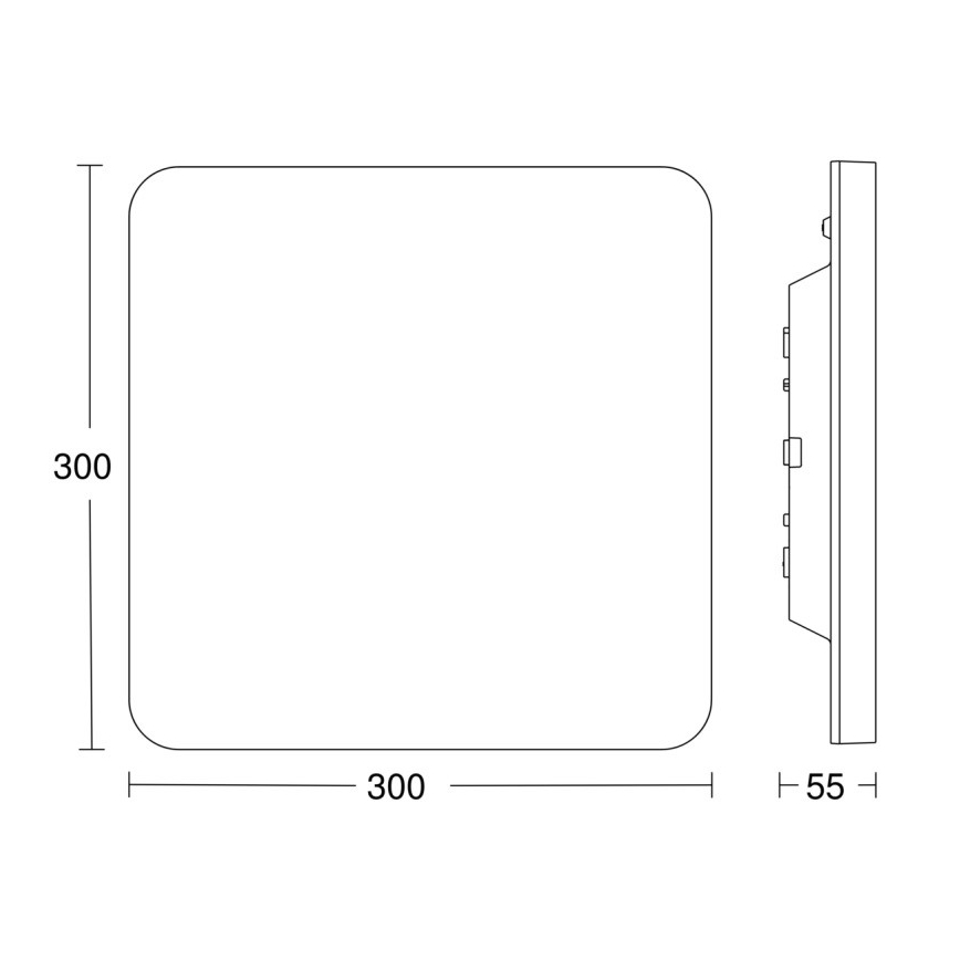 Steinel 067731- Dimmbare LED-Deckenleuchte mit Sensor RS PRO R20 PLUS 15,86W/230V IP40 4000K