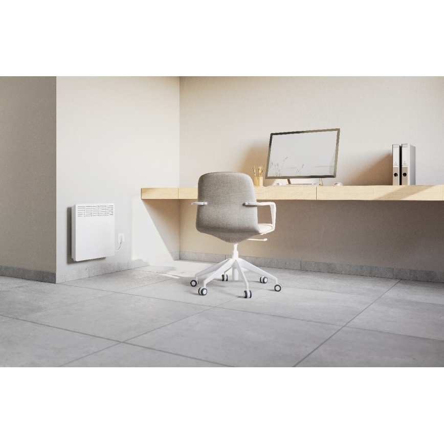 Stiebel Eltron - Wandkonvektor mit LCD-Anzeige und elektronischem Thermostat 750W/230V IP24