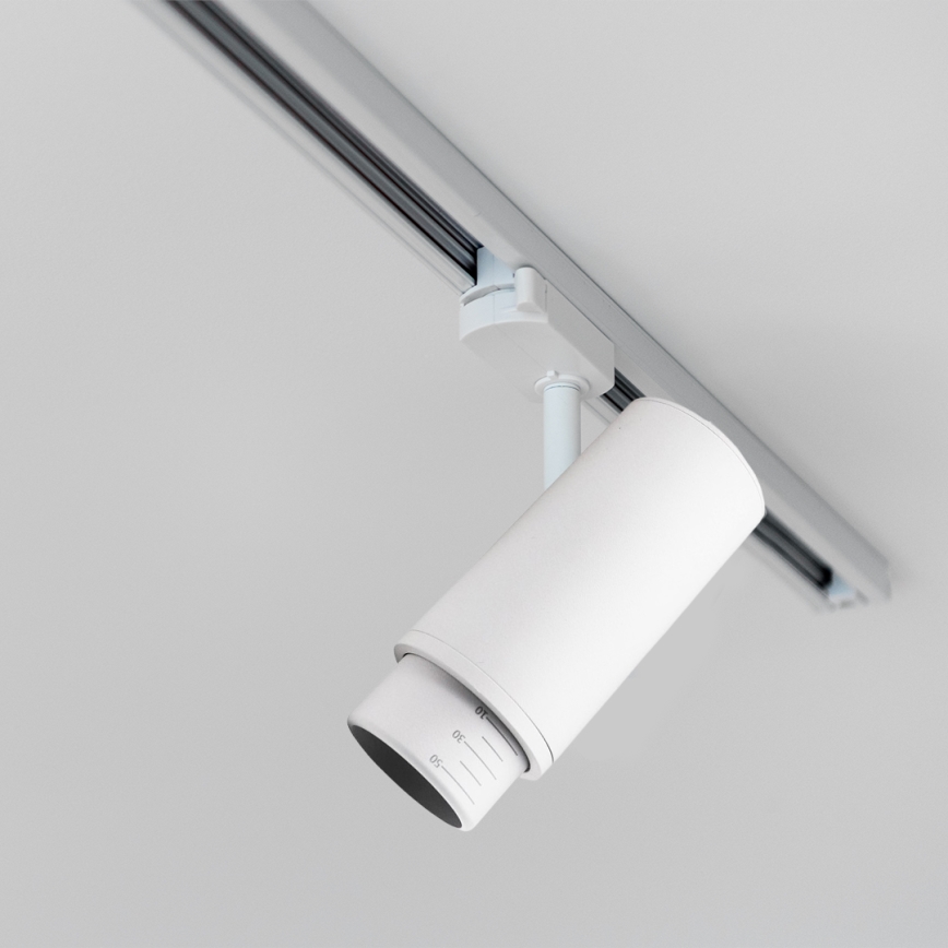 Strahler für Schienensystem MICA 1xGU10/25W/230V einphasig weiß