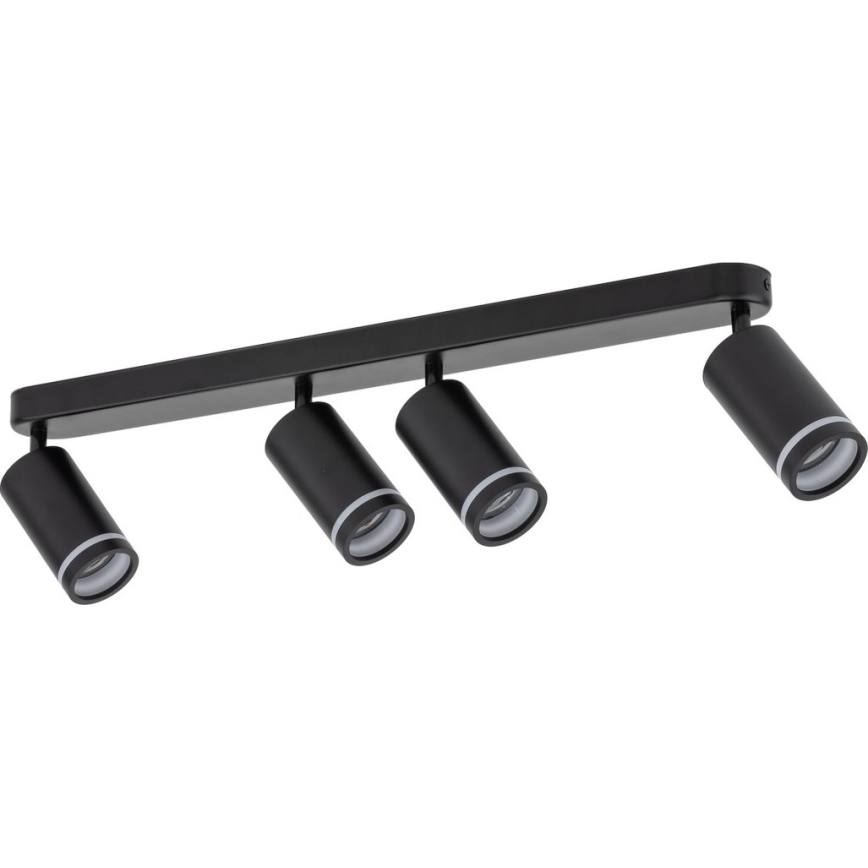 Strahler JET 4xGU10/10W/230V schwarz