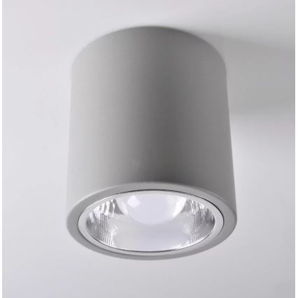 Strahler JUPITER 1xE27/20W/230V d 13 cm grau