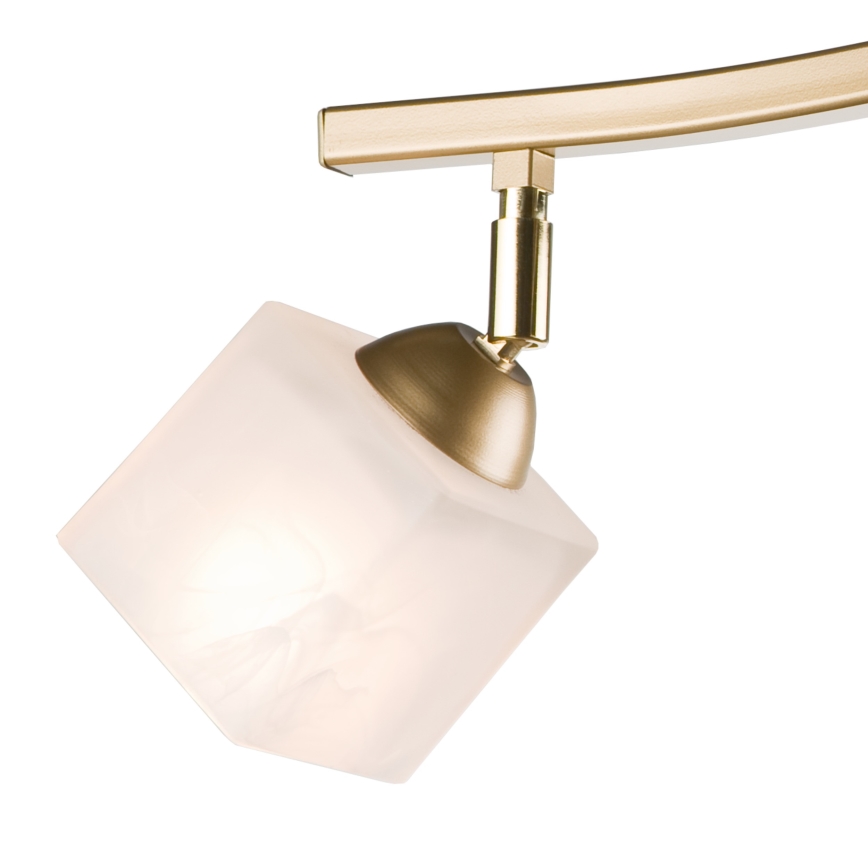 Strahler KLARA 2xE14/40W/230V golden