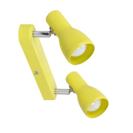 Strahler PICARDO 2xE14/40W/230V gelb