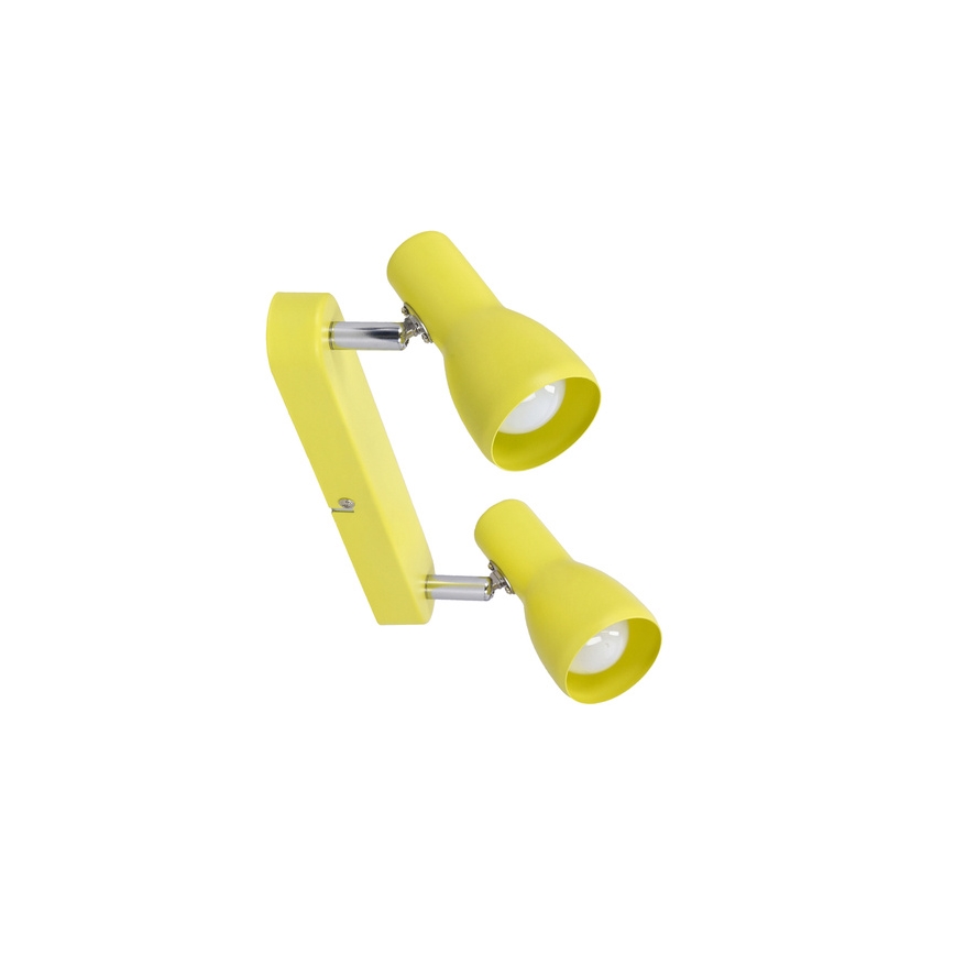 Strahler PICARDO 2xE14/40W/230V gelb