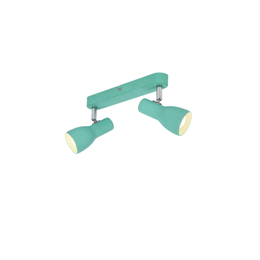 Strahler PICARDO 2xE14/40W/230V türkisfarben