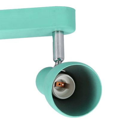 Strahler PICARDO 2xE14/40W/230V türkisfarben