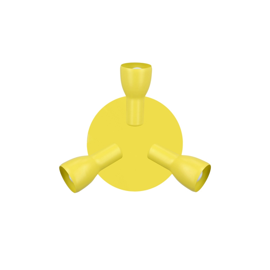 Strahler PICARDO 3xE14/40W/230V gelb