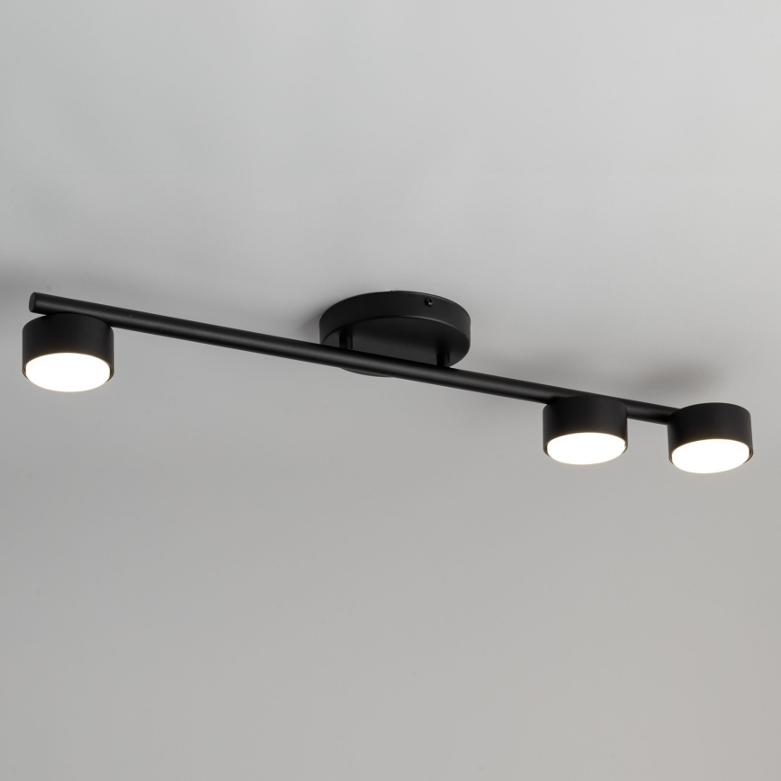 Strahler PUNTO 3xGX53/12W/230V schwarz