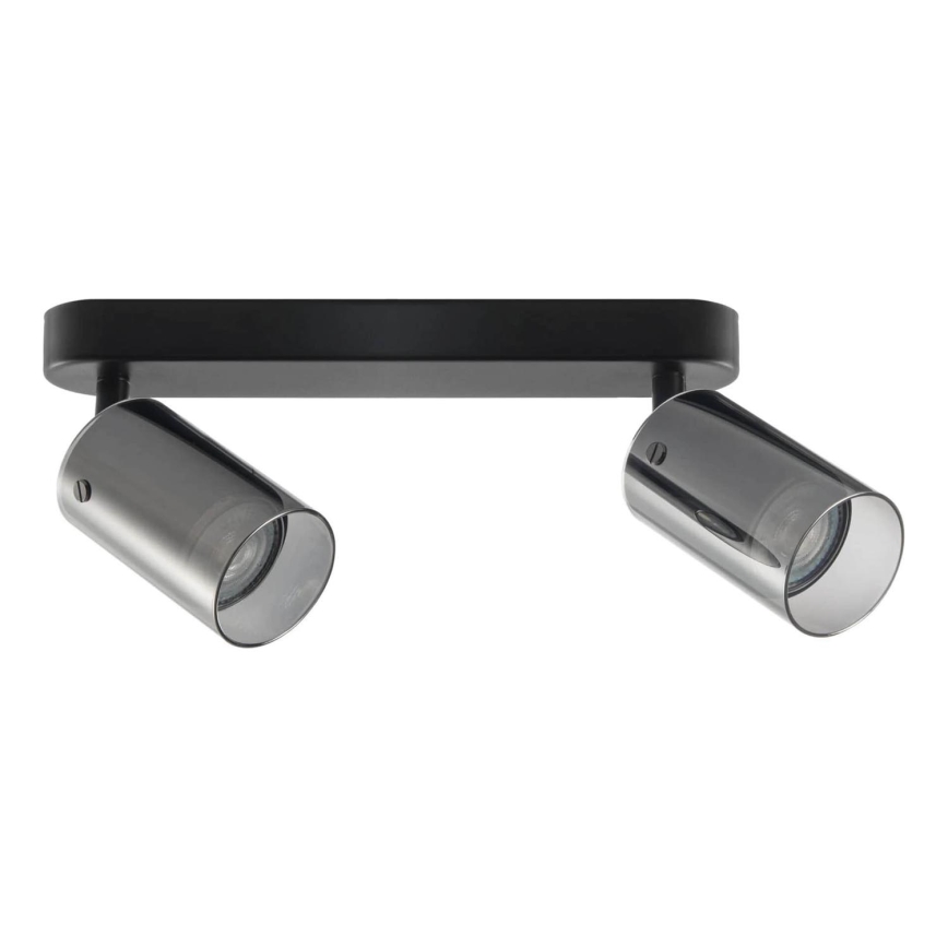 Strahler SMOKY 2xGU10/10W/230V schwarz