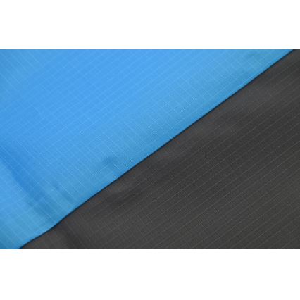 Strandmatte 200x200 cm blau/grau