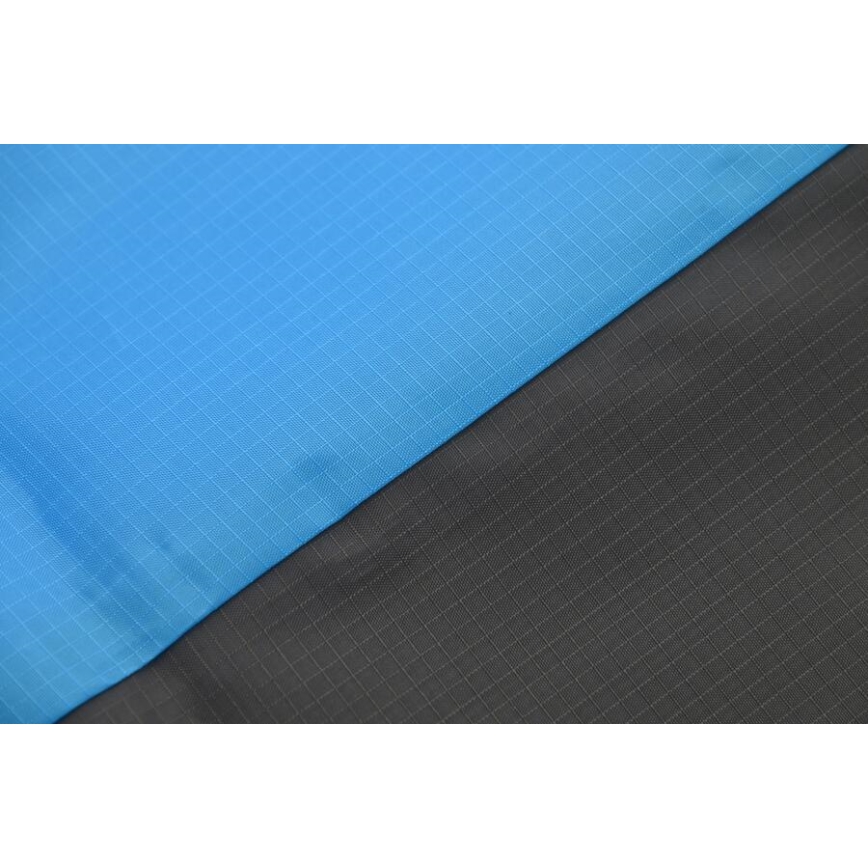 Strandmatte 200x200 cm blau/grau