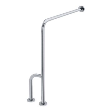 Stützgriff 23x89 cm Edelstahl/silber