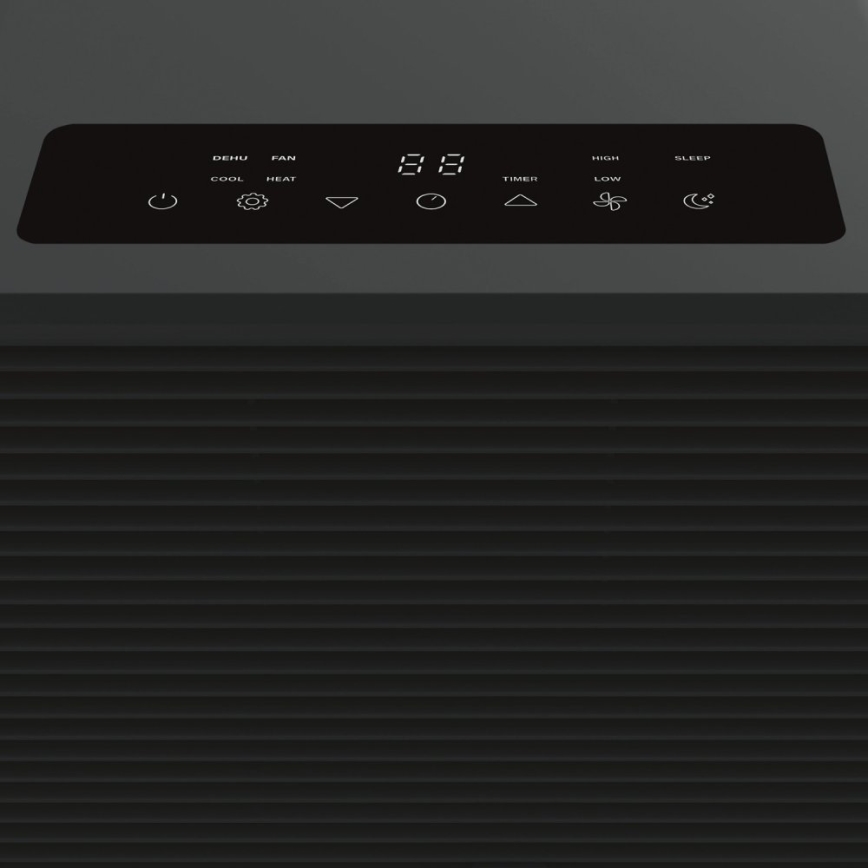 Stylies - Mobile Klimaanlage POLARIX 1000W/230V 9000 BTU schwarz + Fernbedienung