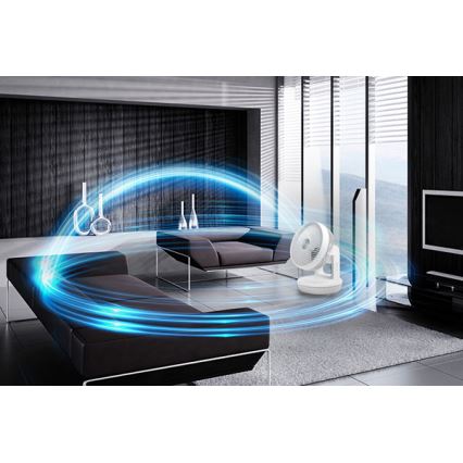 Stylies - Tischventilator TARA 45W/230V weiß