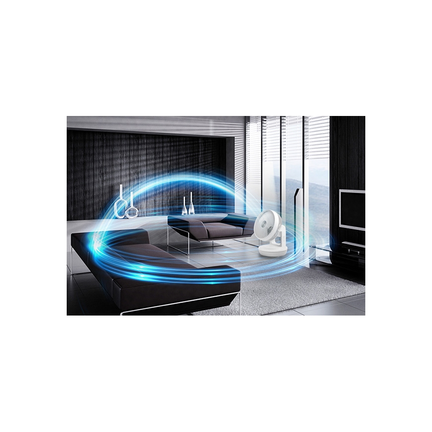 Stylies - Tischventilator TARA 45W/230V weiß