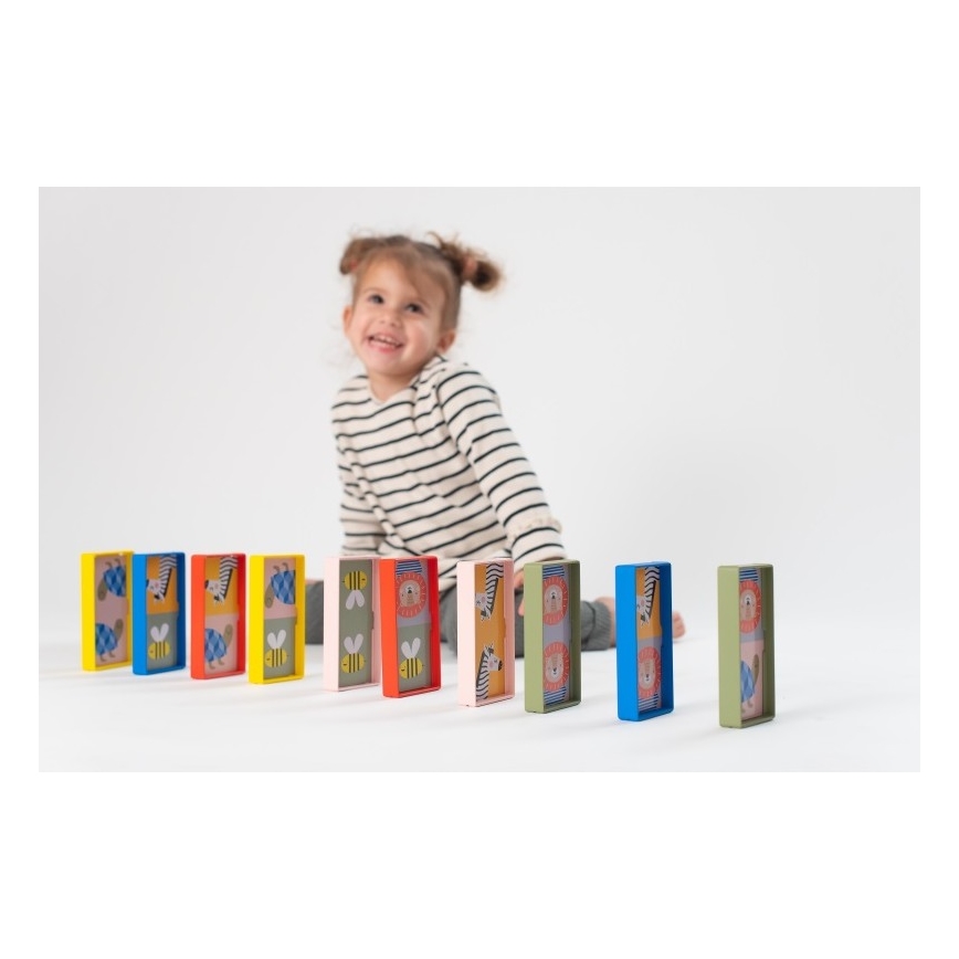 Taf Toys - Kinder-Dominosteine 4in1 Tiere