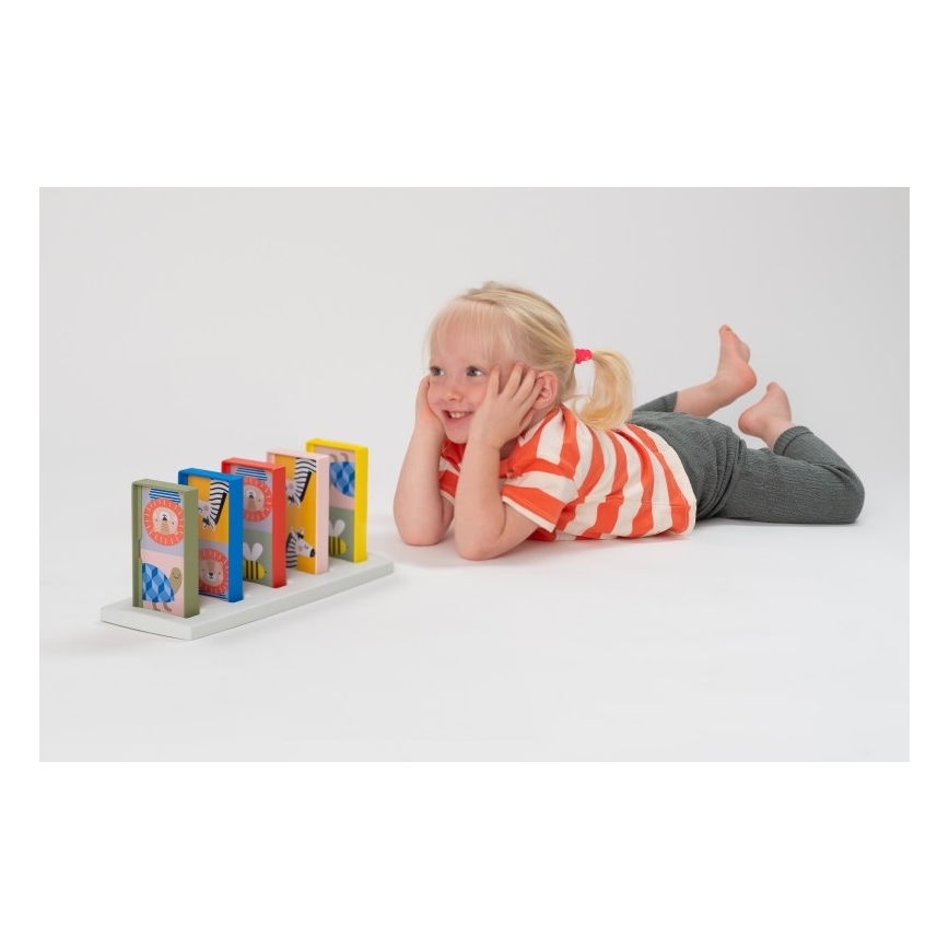 Taf Toys - Kinder-Dominosteine 4in1 Tiere