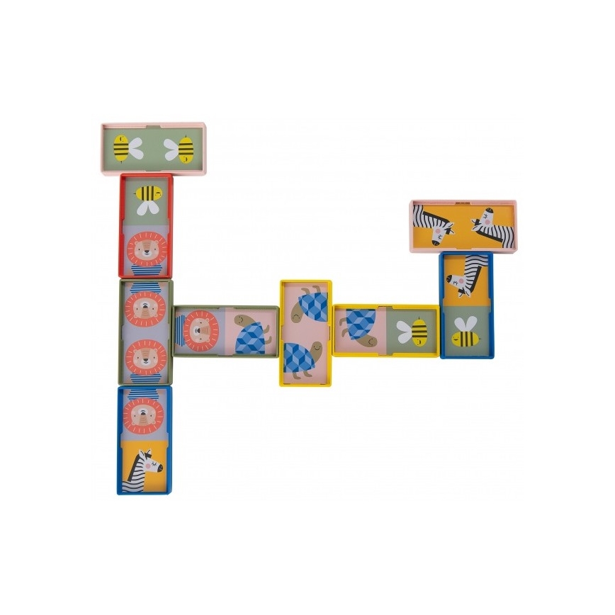Taf Toys - Kinder-Dominosteine 4in1 Tiere