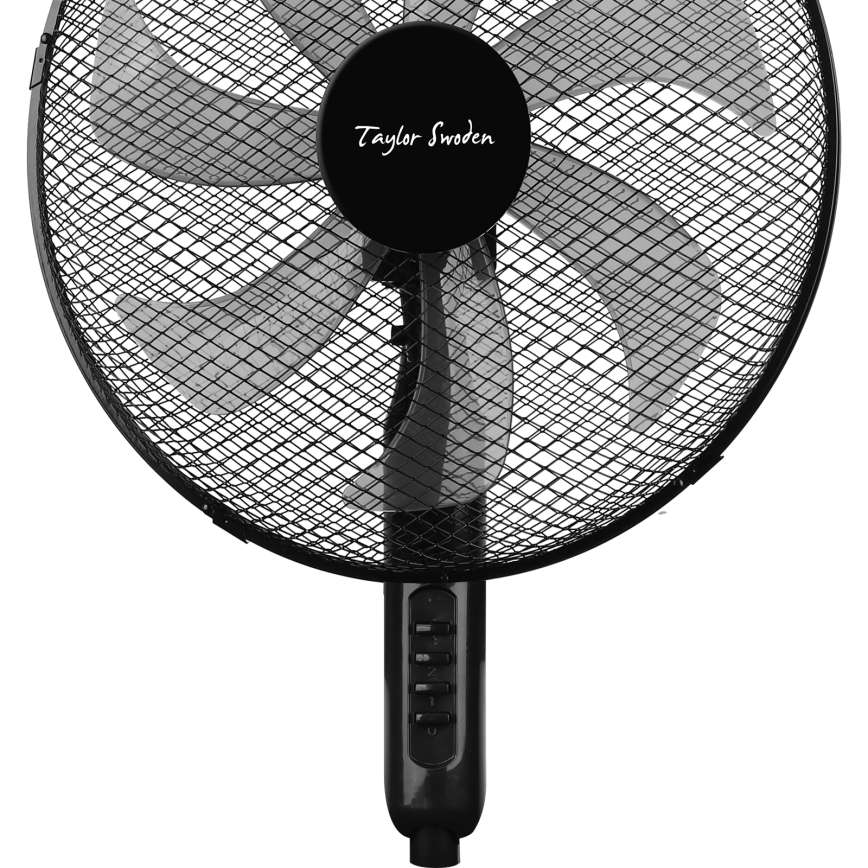 Taylor Swoden - Standventilator 50 W/230 V, 122 cm, schwarz