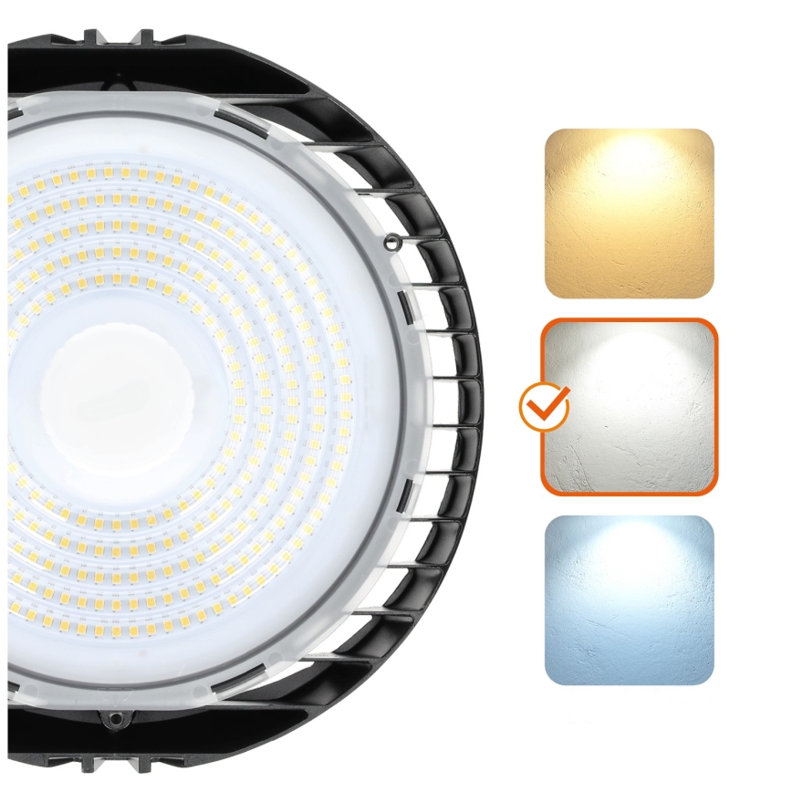 Dimmbare LED-Technik-Hochleistungsleuchte NINA HIGHBAY LED/110W/230V 4000K IP65