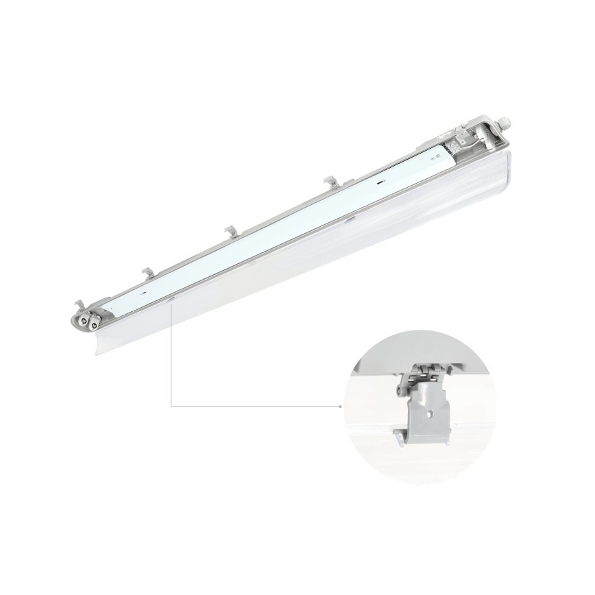 Technische Leuchtstofflampe HERMIC T8 2xG13/18W/230V IP65