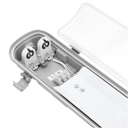 Technische Leuchtstofflampe HERMIC T8 2xG13/18W/230V IP65