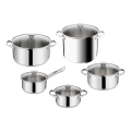 Tefal - 10-teiliges DAILY COOK Kochgeschirr-Set aus Edelstahl