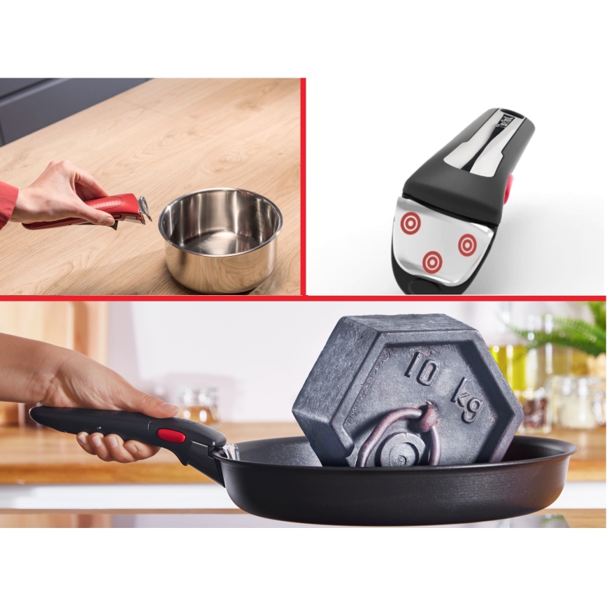 Tefal - 17-teiliges Kochgeschirrset INGENIO DELIGHT